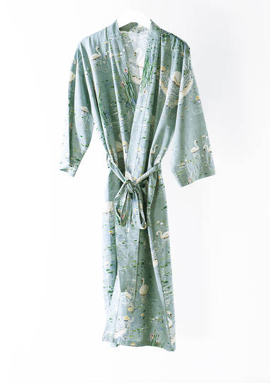 Bianca Lorenne - Cigna - Duck Egg Housecoat